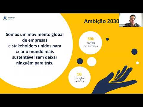 Webinar - Conheça o Pacto Global da ONU